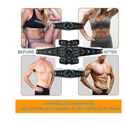AB Stimulator Belt, Abdominal Toning Belt Trainer, Abs Workout Equipment, Ab Sport Exercise Belt for Men and Women